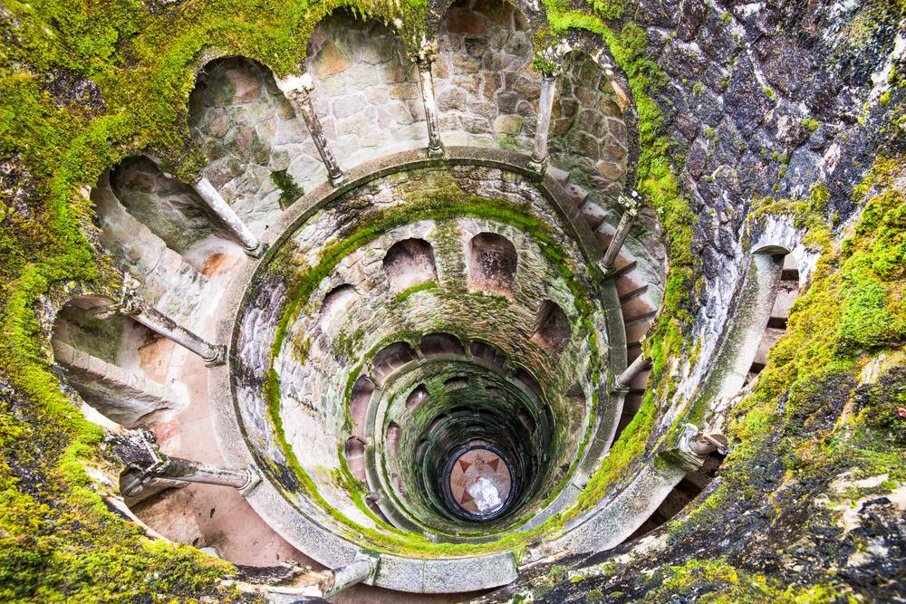 Sintra, Portugal at the Initiation Well